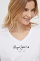 bianco Pepe Jeans t-shirt in cotone Wendy