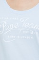Pepe Jeans tricou din bumbac Mery PL505418.524 albastru