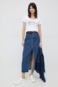 Pepe Jeans t-shirt in cotone Mery PL505418.800 bianco SS23