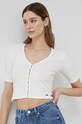 Tričko Pepe Jeans Meadow biela PL505416.808