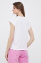 Odzież Pepe Jeans t-shirt bawełniany PL505459.800 biały