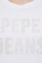 Pepe Jeans t-shirt bawełniany PL505459.800 biały