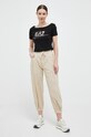 Tričko EA7 Emporio Armani 3RTT30.TJDLZ černá SS23