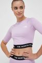 Tréningové tričko The North Face slim fialová NF0A824FHCP1