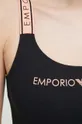 чёрный Топ лаунж Emporio Armani Underwear