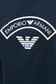 Βαμβακερό t-shirt Emporio Armani Underwear σκούρο μπλε 164340.3R255