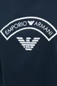mornarsko plava Pamučna homewear majica kratkih rukava Emporio Armani Underwear