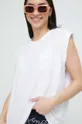 λευκό Top παραλίας Emporio Armani Underwear Γυναικεία