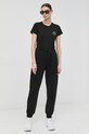 Хлопковая футболка Trussardi 56T00538.1T005381 чёрный SS23