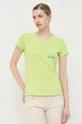 zelena Bombažna kratka majica Liu Jo