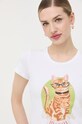 Liu Jo t-shirt biały WA3303.J5003
