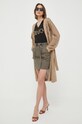 Liu Jo t-shirt bawełniany WA3418.JS923 czarny SS23