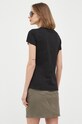 Odzież Liu Jo t-shirt bawełniany WA3418.JS923 czarny