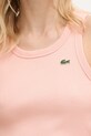 Lacoste top damski bawełniany TF5388 różowy