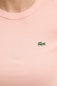 Lacoste t-shirt bawełniany TF5538 różowy