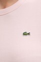 Бавовняна футболка Lacoste TF5538 рожевий
