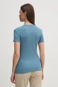 Îmbrăcăminte Lacoste tricou din bumbac TF5538 albastru