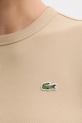 Lacoste t-shirt bawełniany TF5538 beżowy