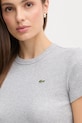 Lacoste t-shirt bawełniany szary TF5538