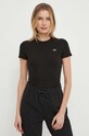 Pamučna majica Lacoste crna TF5538