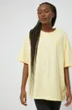 κίτρινο Βαμβακερό μπλουζάκι Fila Γυναικεία