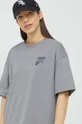 szary Fila t-shirt bawełniany