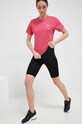 Fila t-shirt bawełniany Biendorf FAW0452 różowy AW24