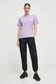 Fila tricou din bumbac FAW0452 violet AW24