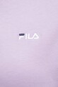 Бавовняна футболка Fila FAW0452 фіолетовий