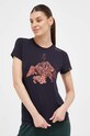 Viking t-shirt sportowy Hopi Bamboo granatowy 500.25.6656