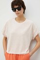 American Vintage t-shirt różowy UKO02AE23