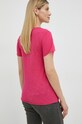 Odzież American Vintage t-shirt JAC51VE23 różowy