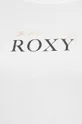 λευκό Βαμβακερό μπλουζάκι Roxy