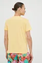 żółty Roxy t-shirt bawełniany
