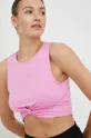 ροζ Top προπόνησης Roxy Naturally Active Γυναικεία
