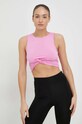 Tréninkový top Roxy Naturally Active růžová ERJKT03978