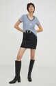 Памучна тениска Levi's 85341.0043 син SS23