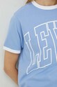 Βαμβακερό μπλουζάκι Levi's A4925.0001 μπλε