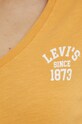 Pamučna majica Levi's A4928.0000 narančasta