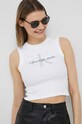 Calvin Klein Jeans top biały J20J221521.PPYX
