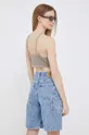 Βαμβακερό Top Calvin Klein Jeans  100% Βαμβάκι