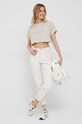Bavlnené tričko Calvin Klein Jeans J20J221048.PPYX béžová SS23