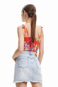 Desigual top rosu 23SWQW06