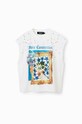 Бавовняна футболка Desigual 23SWTK06 білий