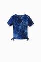 Футболка Desigual 23SWTKA3 голубой
