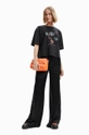 Abbigliamento Desigual t-shirt in cotone 23SWTKBU nero