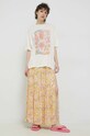 Billabong t-shirt EBJZT00116 beżowy SS23