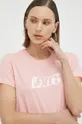 ružová Bavlnené tričko Levi's