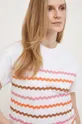 πολύχρωμο Βαμβακερό μπλουζάκι Pennyblack