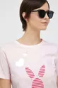 ροζ Βαμβακερό μπλουζάκι Pennyblack